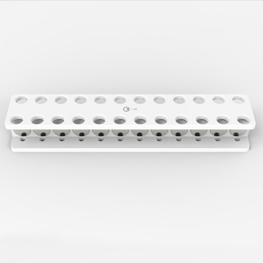 12x2 1.5mL - 2mL Hybrid Rack 12x2 1.5mL - 2mL Hybrid Rack