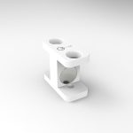 1x2 1.5mL Magnetic Rack