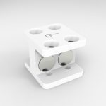 2x2 1.5mL Magnetic Rack