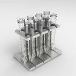 4x2 15mL SBS Magnetic Rack