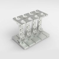 4x2 15mL SBS Magnetic Rack - Image 2